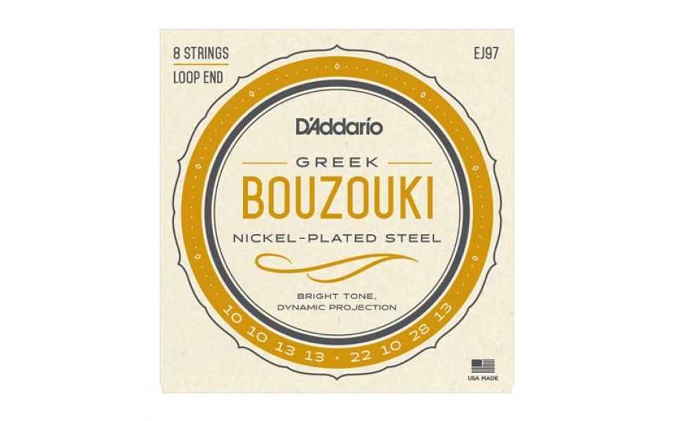 Daddario EJ97, Струни за бузуки 10-13