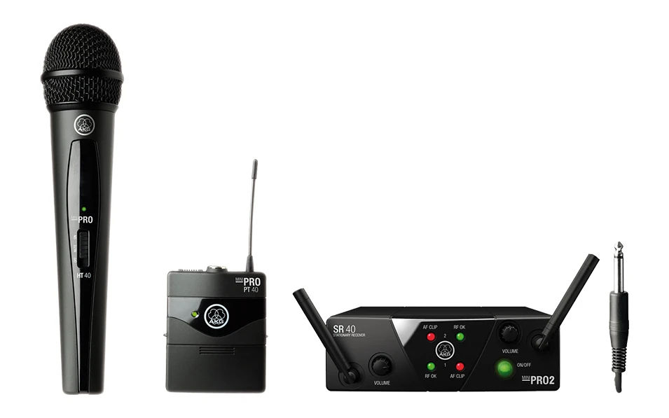 AKG WMS40 Mini Dual Vocal Instrumental Set