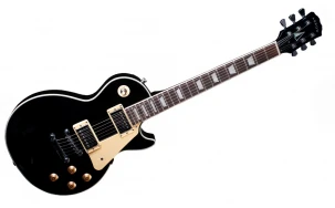 Електрическа китара Arrow LP 22 Night Black Rosewood/White