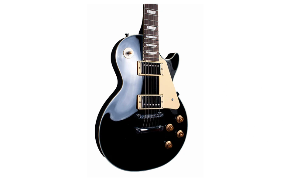Електрическа китара Arrow LP 22 Night Black Rosewood/White