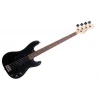 Електрическа бас китара Arrow Session Bass 4 Abyss Black R/B