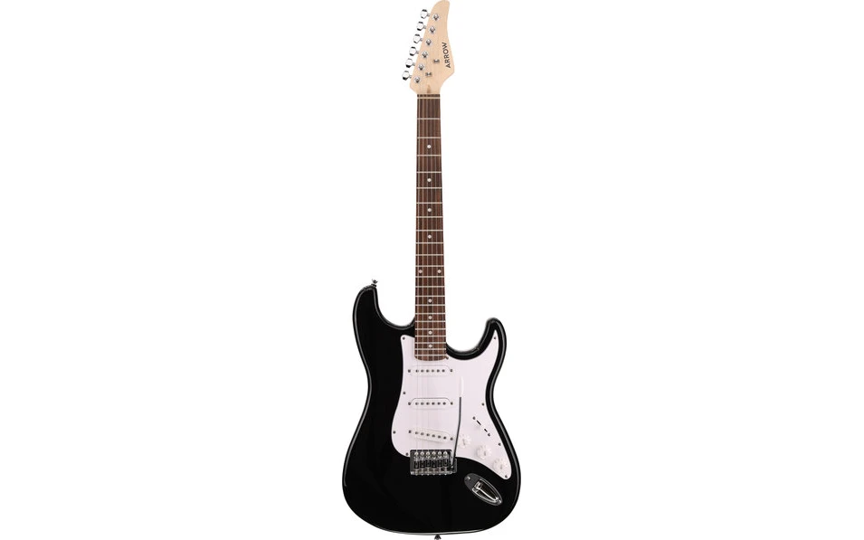 Електрическа китара Arrow Tonecaster ST 111 Abyss Black R/W