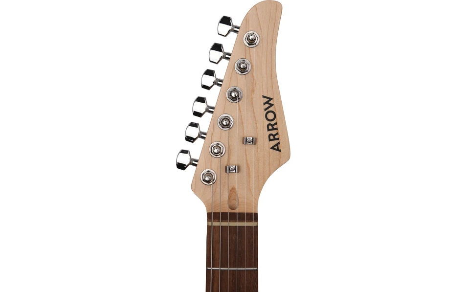 Електрическа китара Arrow Tonecaster ST 111 Abyss Black R/W