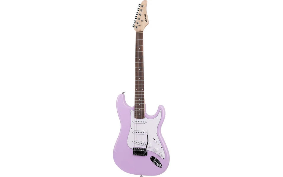 Комплект електрическа китара Arrow Tonecaster ST 111 Bubblegum R/W, Jeremi GA-10
