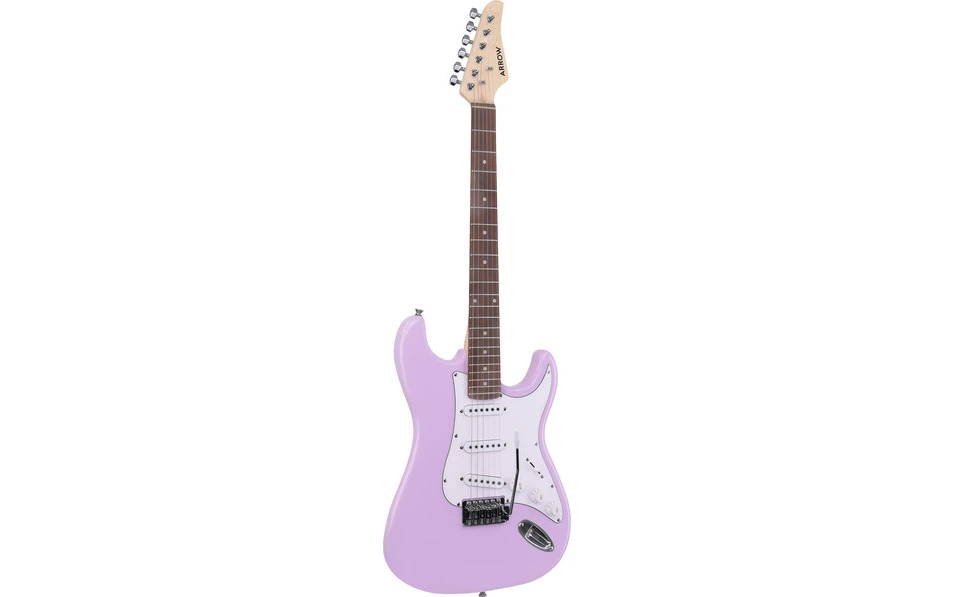Комплект електрическа китара Arrow Tonecaster ST 111 Bubblegum R/W, Jeremi GA-10