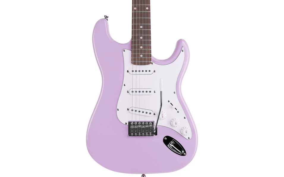 Комплект електрическа китара Arrow Tonecaster ST 111 Bubblegum R/W, Jeremi GA-10