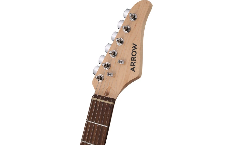 Електрическа китара Arrow Tonecaster ST 211 Abyss Black R/W