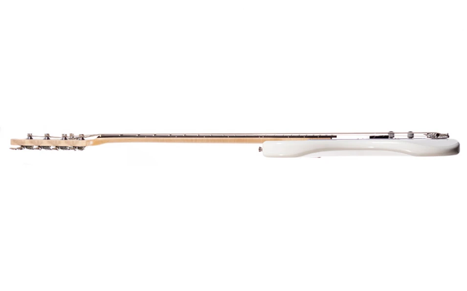 Електрическа бас китара Arrow Session Bass 4 Snow White Rosewood/Black