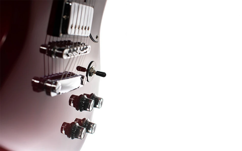 Електрическа китара Arrow Twincut SG22 Cherry Pie R/W