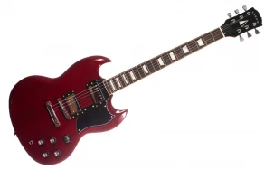 Електрическа китара Arrow Twincut SG22 Cherry Pie R/W