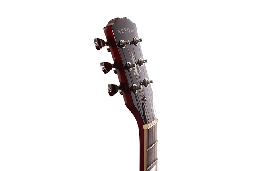 Електрическа китара Arrow Twincut SG22 Cherry Pie R/W