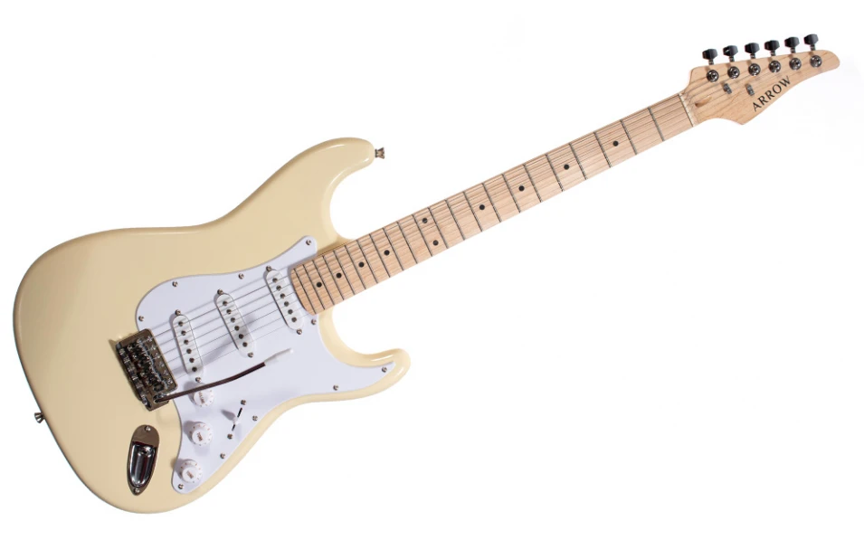 Електрическа китара Arrow ST 111 Creamy Maple/White