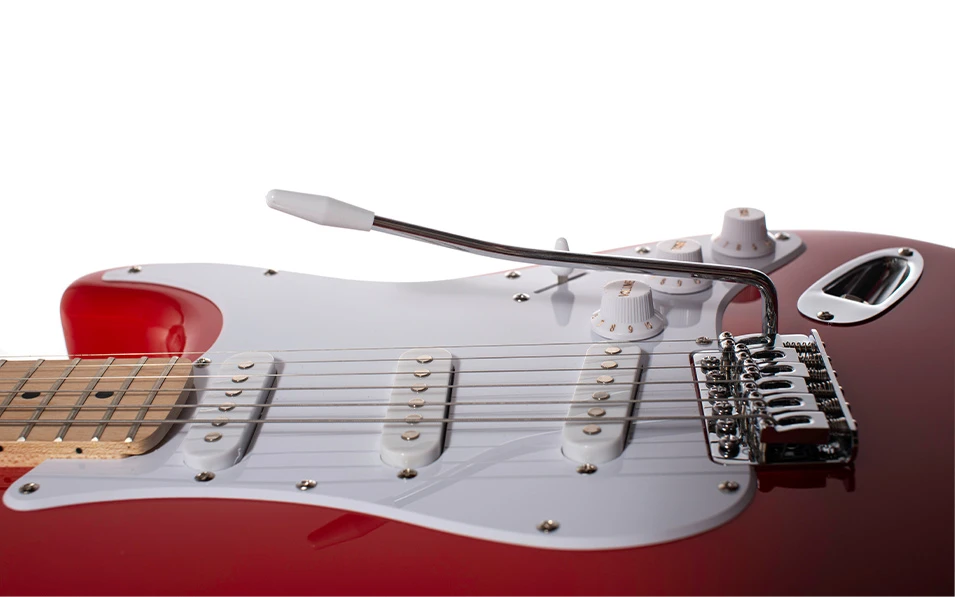 Електрическа китара Arrow ST 111 Diamond Red Maple/White