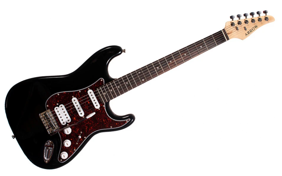 Електрическа китара Arrow ST 211 Deep Black Rosewood/T-shell