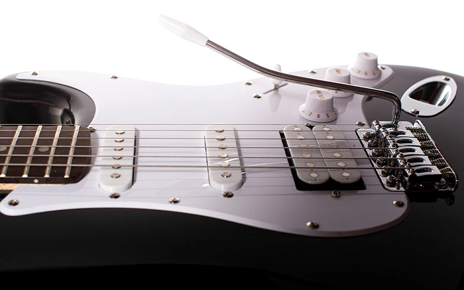 Електрическа китара Arrow Tonecaster ST 211 Abyss Black R/W