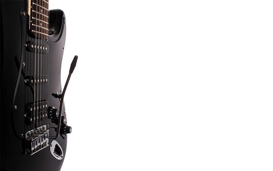 Комплект електрическа китара Arrow Tonecaster ST 211 Abyss Black R/B, Jeremi GA-10