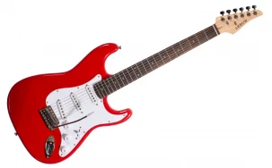 Електрическа китара Arrow ST 111 Diamond Red Rosewood/White