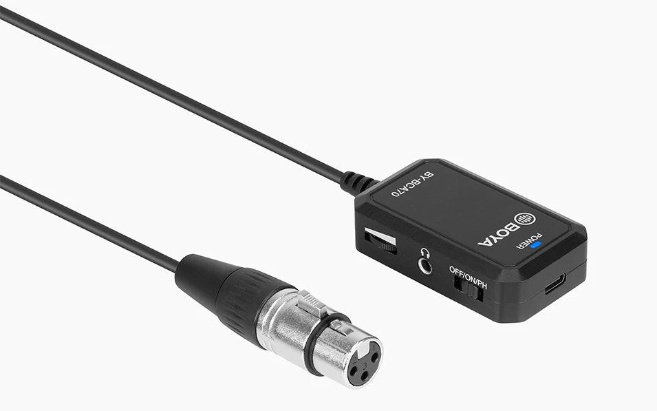 BOYA BY-BCA70 -адаптер XLR към lightning