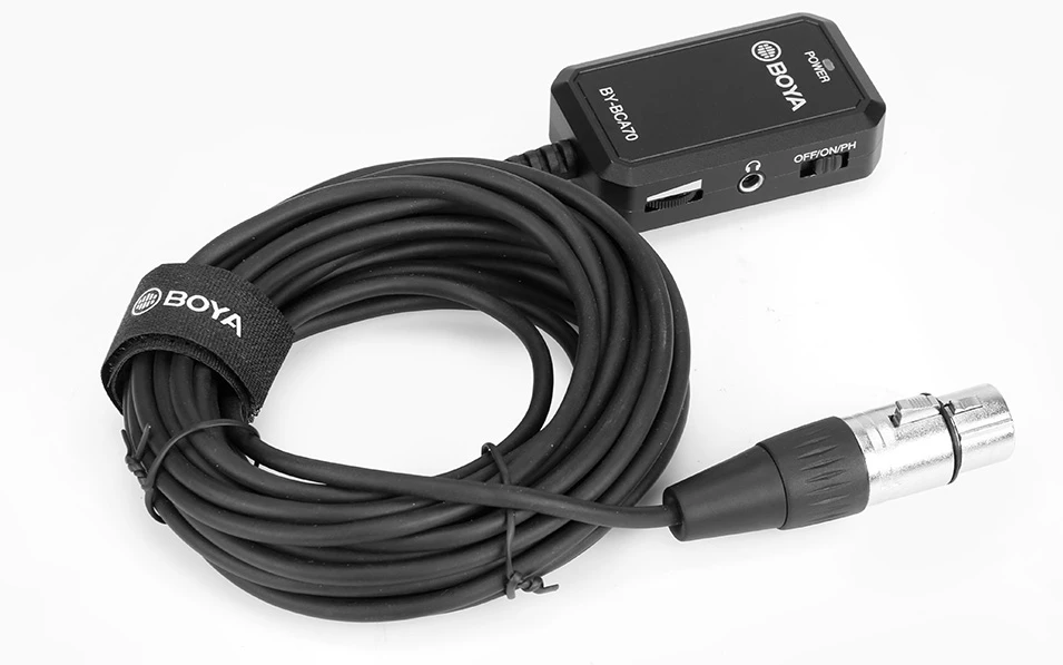 BOYA BY-BCA70 -адаптер XLR към lightning