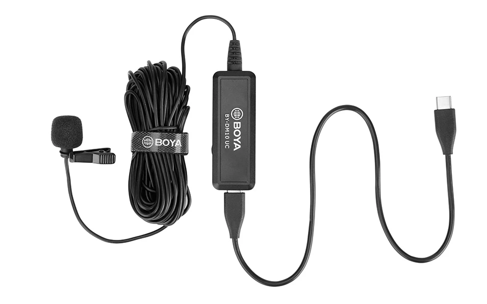 BOYA BY-DM10 UC - микрофон тип брошка