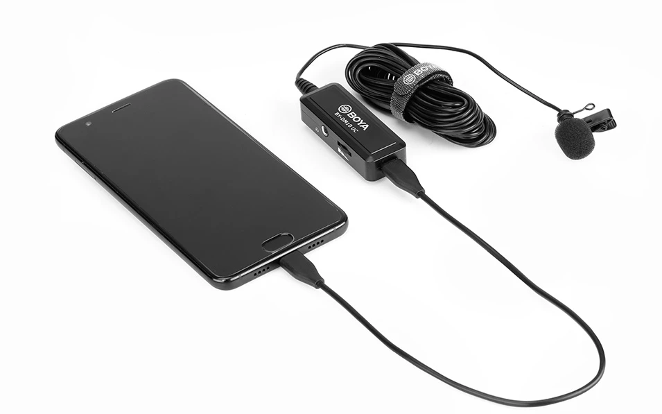 BOYA BY-DM10 UC - микрофон тип брошка