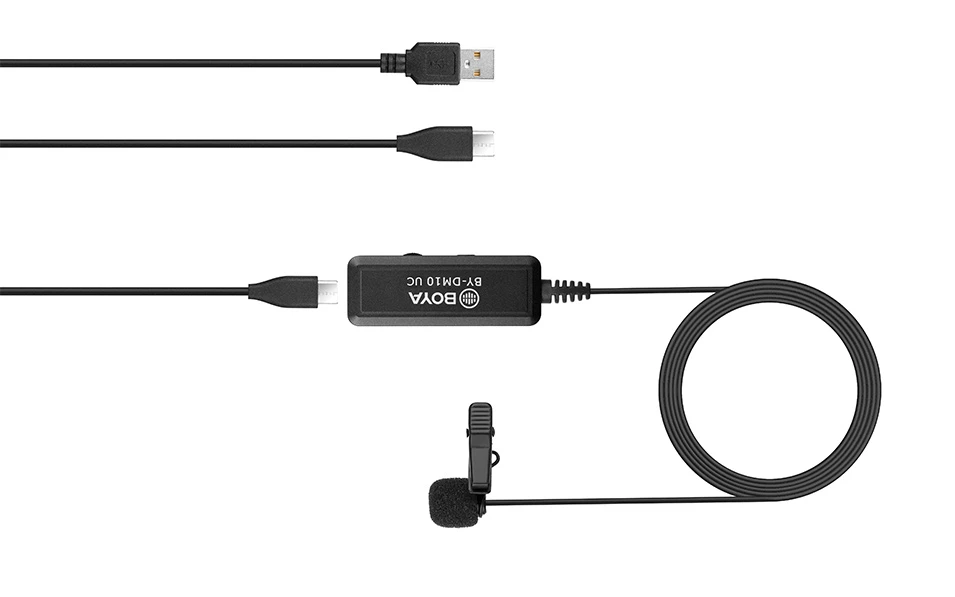 BOYA BY-DM10 UC - микрофон тип брошка