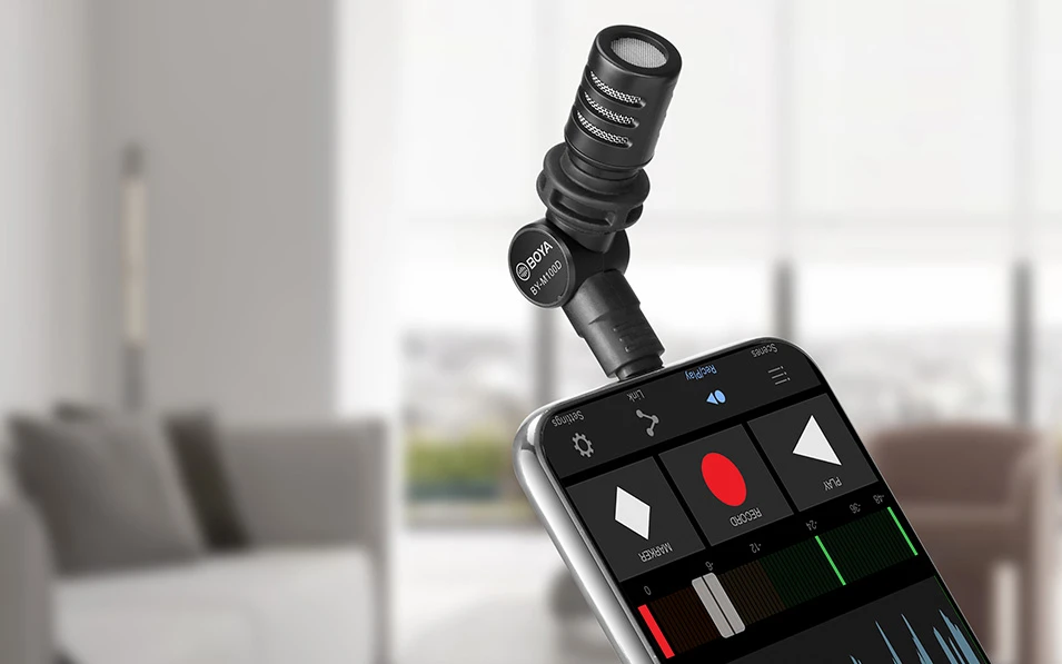 BOYA BY-M100D - миниатюрен микрофон