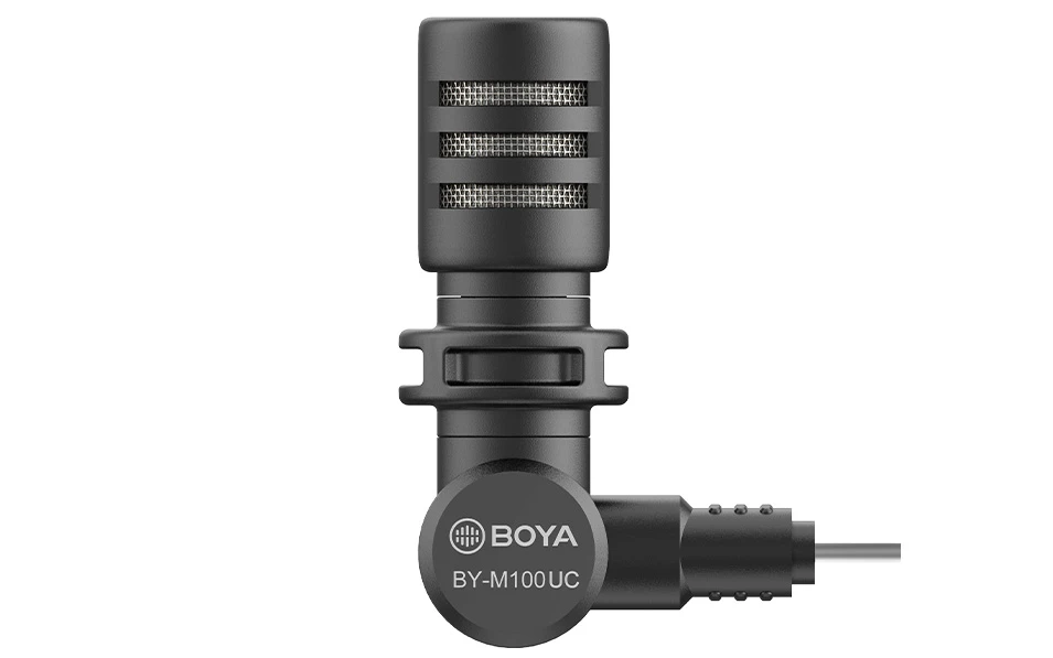 BOYA BY-M100UC - миниатюрен микрофон