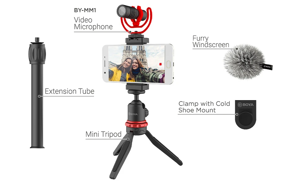 BOYA BY-VG330 - влогърски комплект