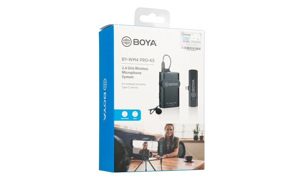 BOYA BY-WM4 Pro K5 - безжичен микрофон
