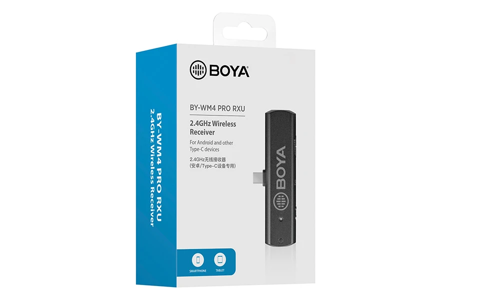 BOYA BY-WM4 Pro RXU - безжичен микрофон за мобилни устройства