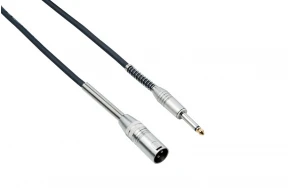Кабел Bespeco IROMM600PBK, XLR/6.3mm, 6m