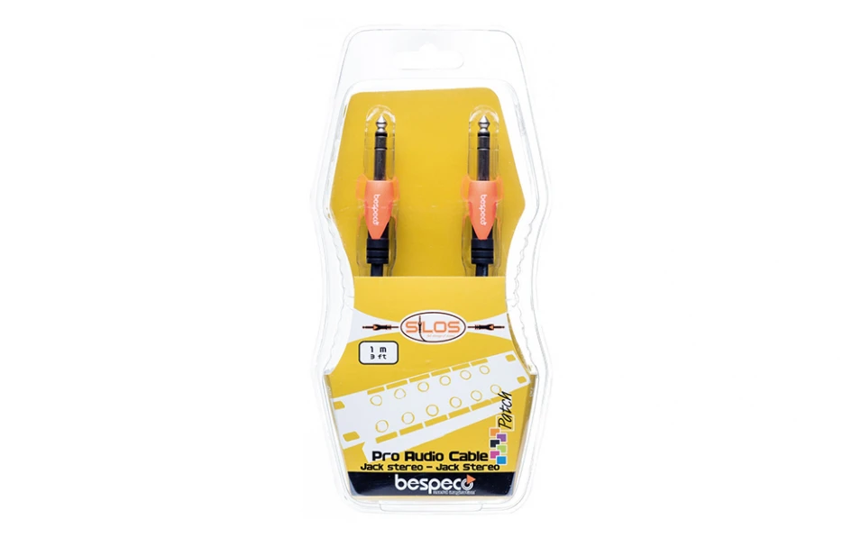 Кабел Bespeco SLSS300, 6.3mm/6.3mm, 3m