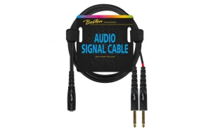 Аудио кабел Boston AC-243-300, 2x 6.3mm/6.3mm, 3m