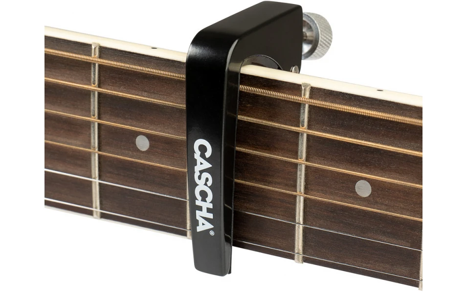 Каподастер за акустична/електрическа китара Cascha CACP2A Compact