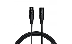 Кабел Cascha Standard Line CCS-M1BK2, Черен, XLR-F / XLR-M, 2m