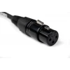Кабел Cascha Standard Line CCS-M1BK2, Черен, XLR-F / XLR-M, 2m