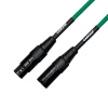 Кабел Cascha Standard Line CCS-M1GR2, Зелен, XLR-F / XLR-M, 2m
