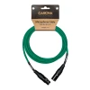 Кабел Cascha Standard Line CCS-M1GR2, Зелен, XLR-F / XLR-M, 2m