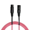 Кабел Cascha Standard Line CCS-M1PK2, Розов, XLR-F / XLR-M, 2m