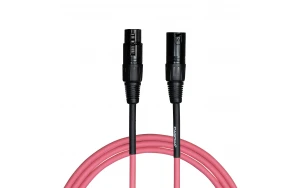 Кабел Cascha Standard Line CCS-M1PK2, Розов, XLR-F / XLR-M, 2m