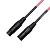 Кабел Cascha Standard Line CCS-M1PK2, Розов, XLR-F / XLR-M, 2m