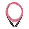 Кабел Cascha Standard Line CCS-M1PK2, Розов, XLR-F / XLR-M, 2m