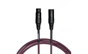 Кабел Cascha Standard Line CCS-M1PU2, Лилав, XLR-F / XLR-M, 2m