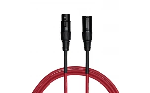 Кабел Cascha Standard Line CCS-M1RD2, Червен, XLR-F / XLR-M, 2m