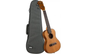 Концертно укулеле Cascha CUCCS1-EQ, Кедрово дърво, Solid Top, С електроника