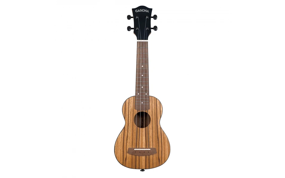 Сопрано укулеле Cascha CUSZW1 Zebra Wood 