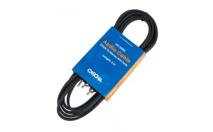 Аудио кабел Cascha HH 2098, 2xRCA/3.5mm,3m