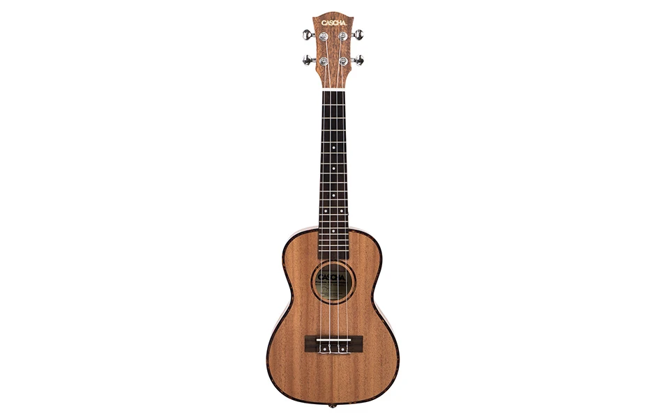 Концертно укулеле Cascha HH 2035L, Premium Mahogany, За лява ръка