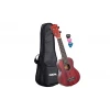 Сопрано укулеле Cascha HH 2263, Mahogany, Червено